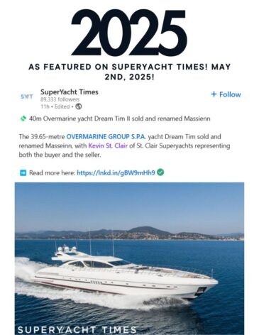 Superyacht Broker - St Clair Superyacht - Kevin St Clair