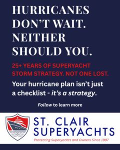 prepare yachts for a hurricane