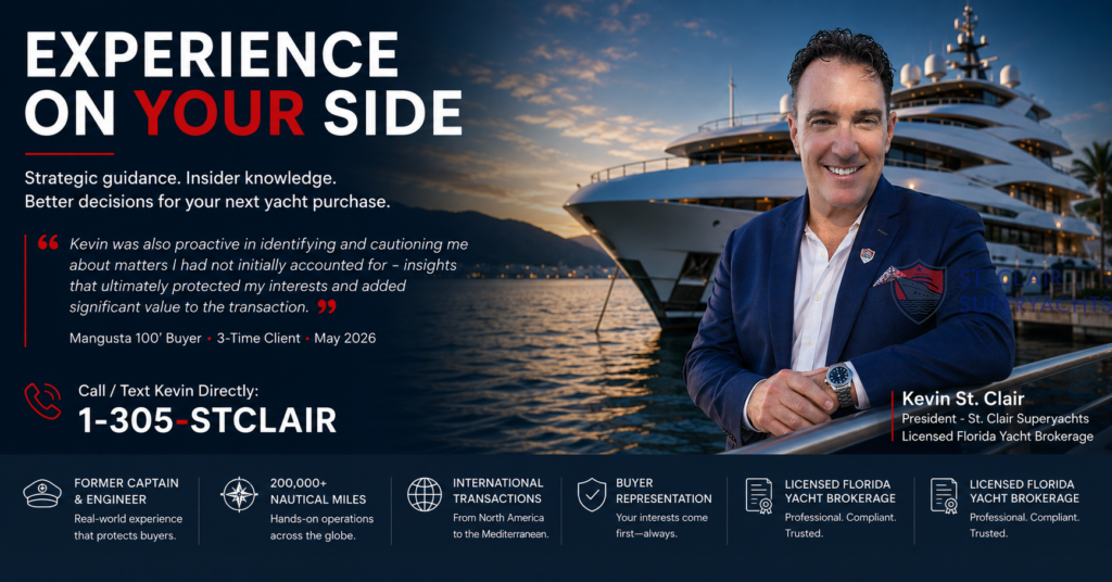 Top American Superyacht Brokers - Kevin St Clair
